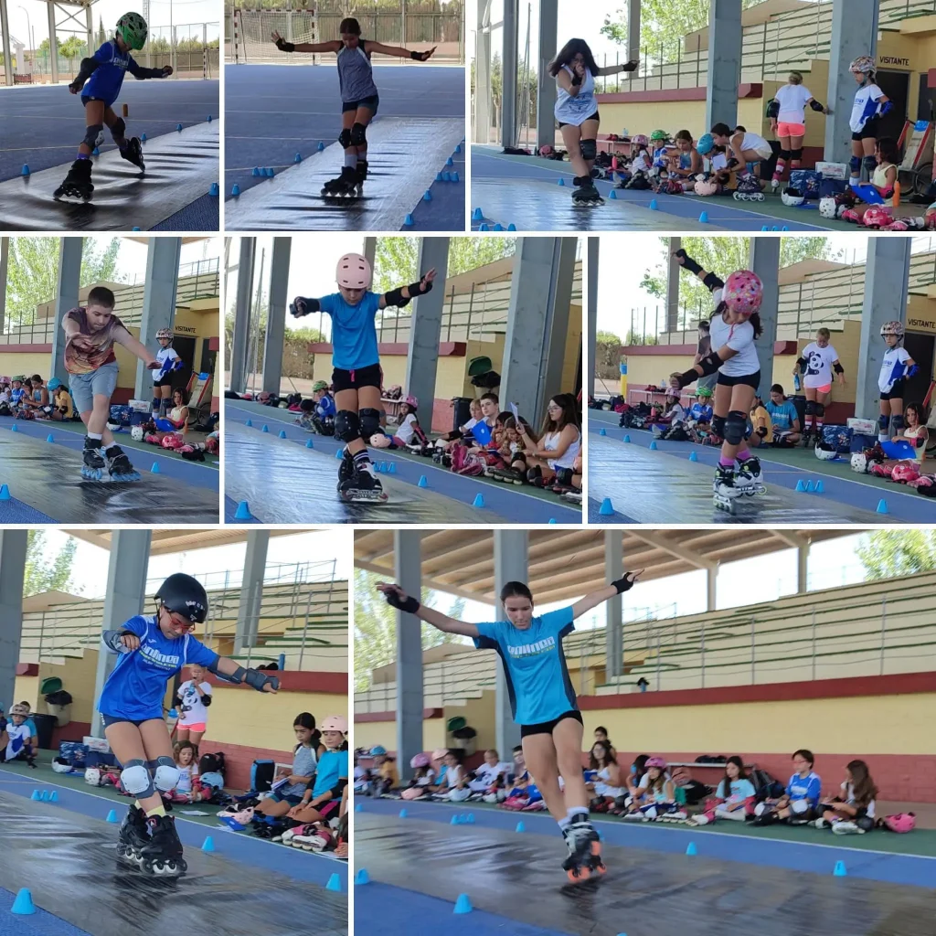 Campamento de verano de patinaje